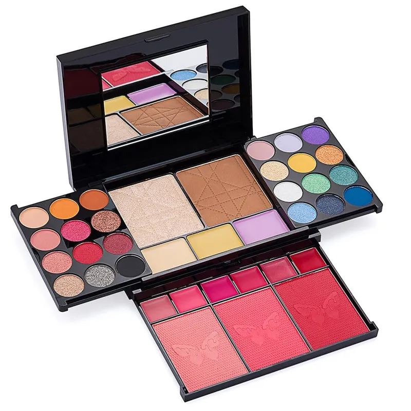 Makeup Kit for Women Full Kit Makeup Gift Set All in One Makeup Kit with 38 Colors Eyeshadow Brushes Lip Glosses Mirror