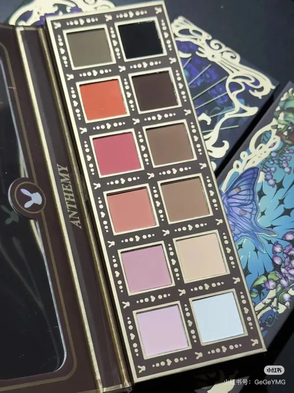 Anthemy 10 Color Eyeshadow Palette Matte Shimmer Chameleon Waterproof Long-Lasting Pearly Shiny Metal Eye Shadow Palette Make-up — image 12