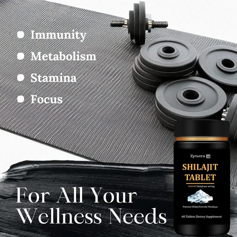 High Purity Shilajit Supplements Male Enhancing Strength and Endurance Capsules In-crease Size & Stamina Boost Performance Pill — image 2