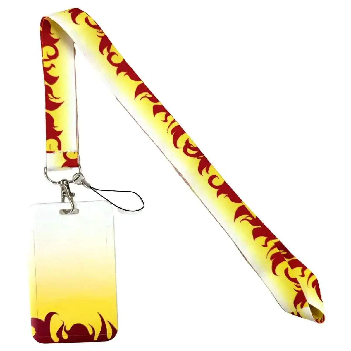 Anime Lanyard Credential Holder Keychains Neck Lanyard For Pass Card Credit Card Holder Straps Mobile Phone Charm Accessories — image 3