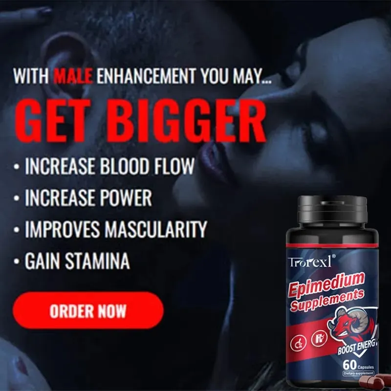 Men Nutrition Epimedium Supplement for Enhance Endurance Enlargement Fatigue Resistance — image 1