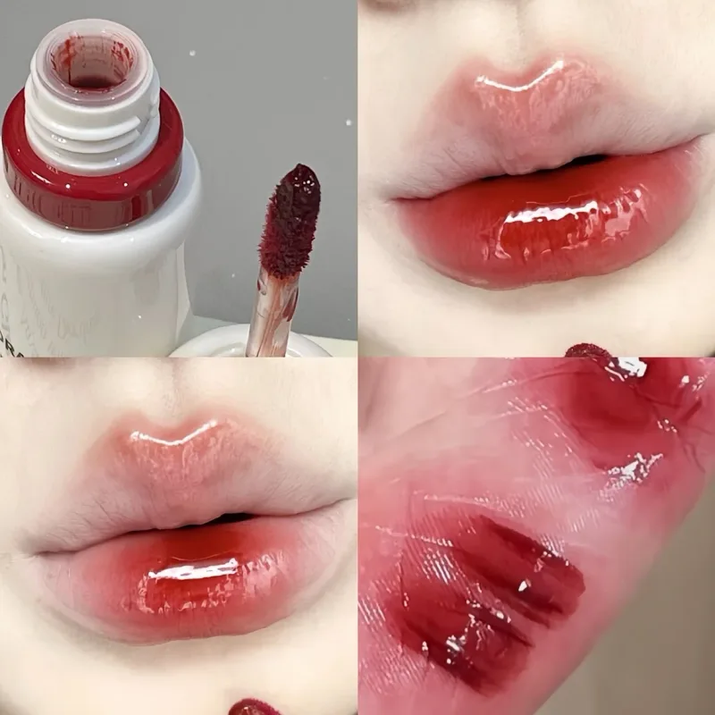 Herorange Glossy Lip Gloss Hydrating Watery Plump Lips Long Lasting for Autumn Winter — image 3