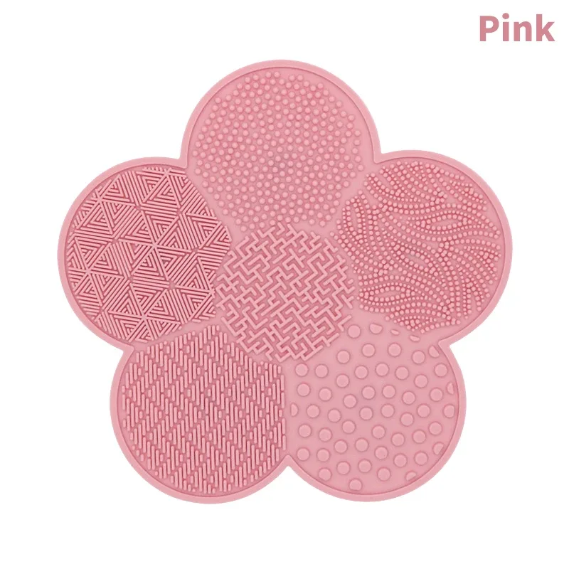 1pc Colorful Heart Shape Clean Make Up Brushes Wash Brush Silica Glove Scrubber Board Cosmetic Cleaning Tools For Makeup Brushe — image 22
