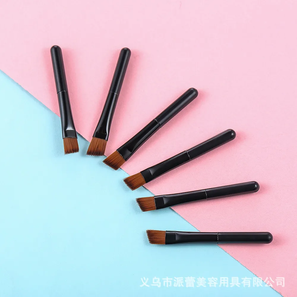 10PCS/Bag Mini Portable Dual Ended Eyebrow Brushes Practical Eyebrow Trimming Comb and Eyelash Beauty Tool For Women Wedding — image 1