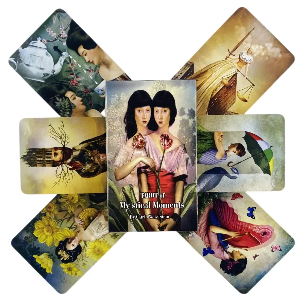 Tarot Of Mystical Moments Cards A 83 Deck Oracle Entertainment Cards Family Gathering Divination Deck — image 5