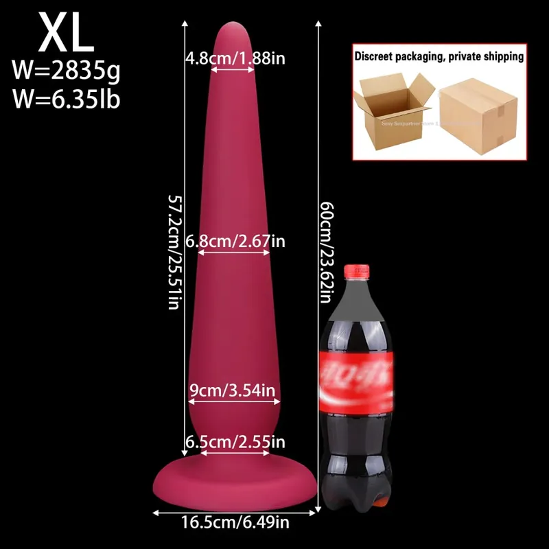 66cm super longo enorme anal plug grande grosso butt plugs treinamento anal dilatador brinquedo massageador de próstata adulto brinquedo sexo anal para mulheres homens