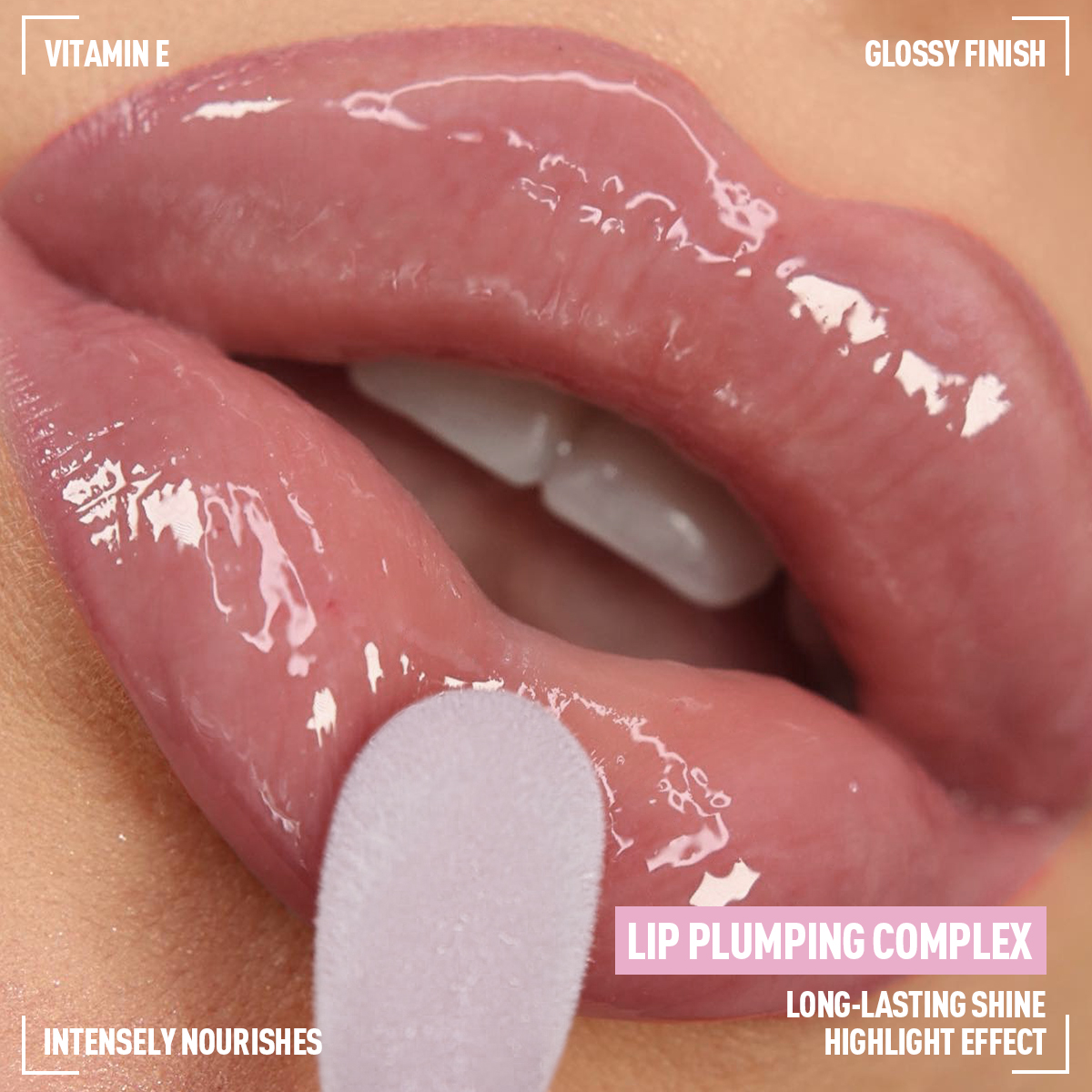 Glitter Plumping Lip Gloss Jelly Strawberry Moisturizer Fruit Lip Oil Transparent Fullness Lip Tint Gel Soft Tube Makeup LipCare — image 5