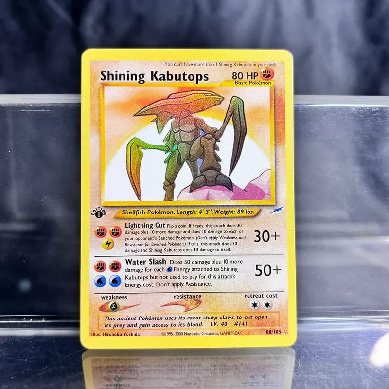 Holographic Game Trading Collection PTCG Proxy Cards Charizard Pikachu Mew EX Singl PKM Foil Cards Gengar VMAX Skyridge (SK) — image 20