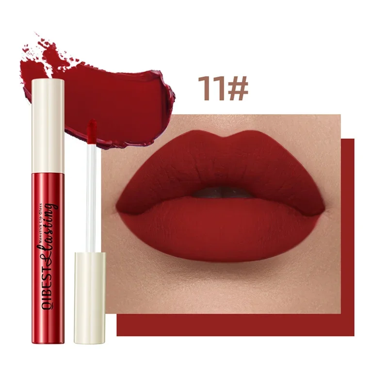 24 Colors Matte Liquid Lipstick Waterproof Long Lasting Velvet Red Lip Gloss Tint Makeup Cosmetic Lipsticks Lipglosses — image 23