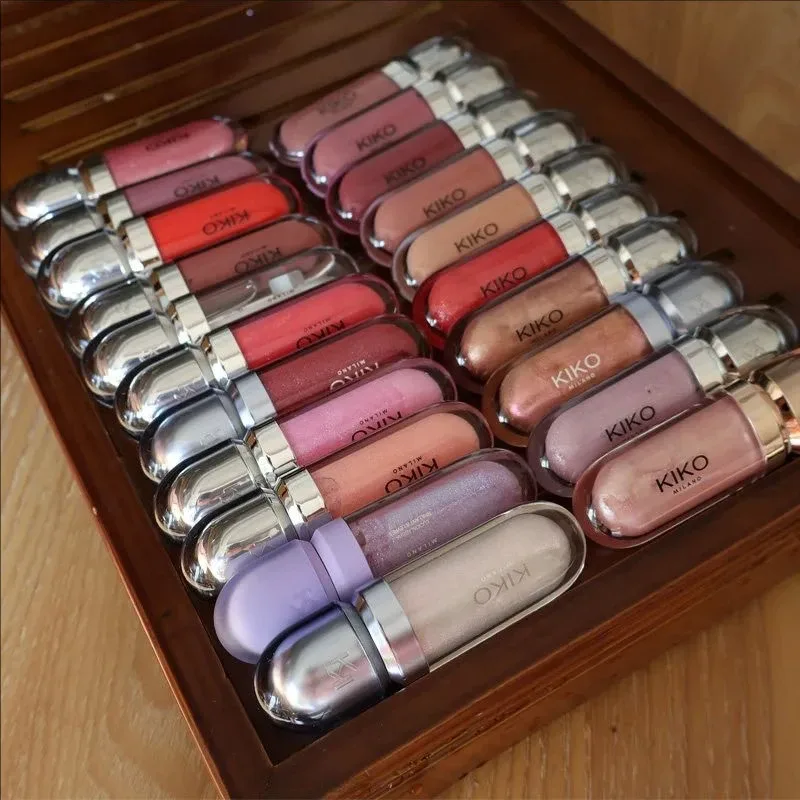 Fashion Kiko 3D Hydra Lip Gloss Colorfast Waterproof Long-lasting Moisturizing Shimmer Makeup Lip Gloss Lady Nature Lip Makeup — image 4