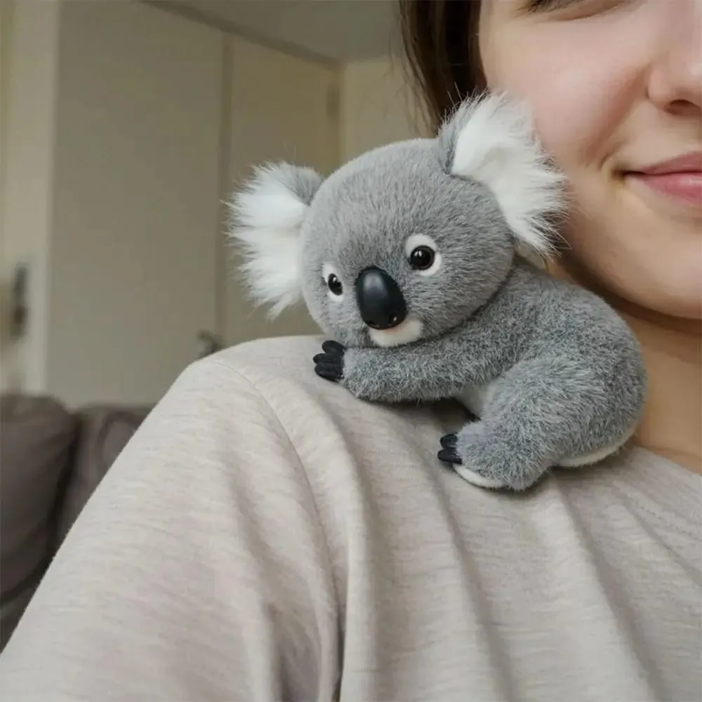 Soft Koaly Plush Toy Cute Mimics Natural Movement Stuffed Toys Emotional Support Plush Pillow for Emotional Support