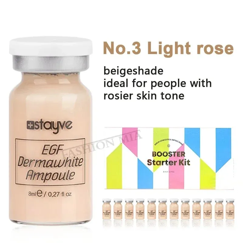 Salmon DNA/Peptide Korea Original Stayve 8ml Face BB Cream Glow Makeup Kit Hyaluronic Serum Ampoule Foundation Skin Care Beauty — image 19