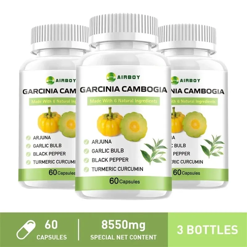 Garcinia Cambogia Kapsler - Fedtforbrænding Vægtstyring Appetitundertrykkelse Forøgelse af metabolisme — image 10