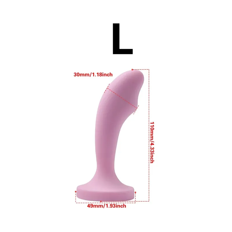 Silicone Anal Plug Gem Base Butt Plug Anal Masturbation Stimulator Anal Massage Dilatancy Toys G-point Massage Adult Sex Toys — image 8