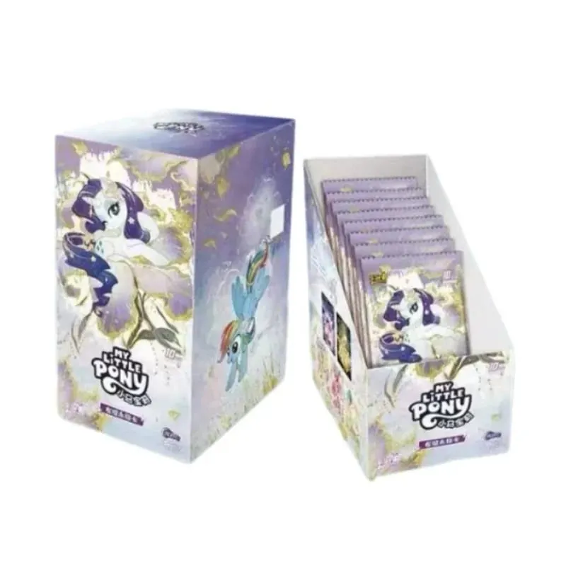 แท้ My Little Pony มิตรภาพ Forever Moon 12 11 10 Series การ์ดสะสม Fluttershy อะนิเมะสินค้าของขวัญ — image 2