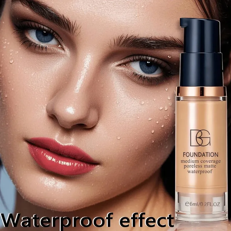 2pcs Face Makeup Set:1pc Foundation+1pc Contour Stick.Long-Lasting Waterproof Full Coverage Natural Finish Mini And Easy To Car — image 6