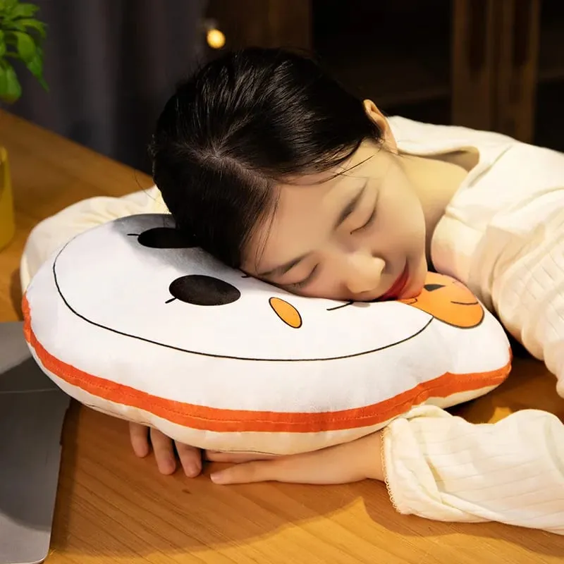 30CM Funny Pumpkin Ghost Cute Elves Skeleton Death Dark Cat Soft Pillow Halloween Home Decoration Sofa Cushion Nap Sleep Toys — image 6