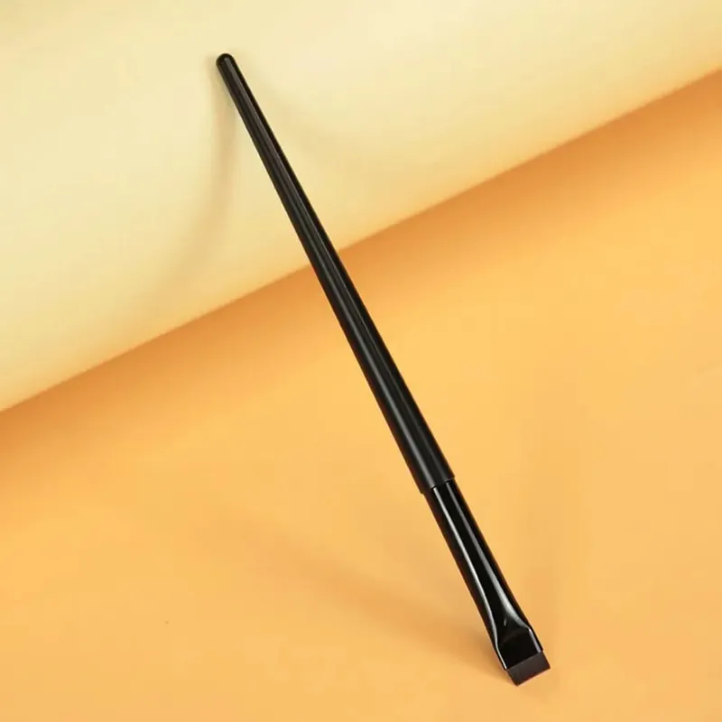 Cosmetics Brush Make Up Tool Beginners Angled Fine Eyeliner Brushes Flat Eyebrow Brush Liner Brow Brush Blade Makeup Brushes — image 8