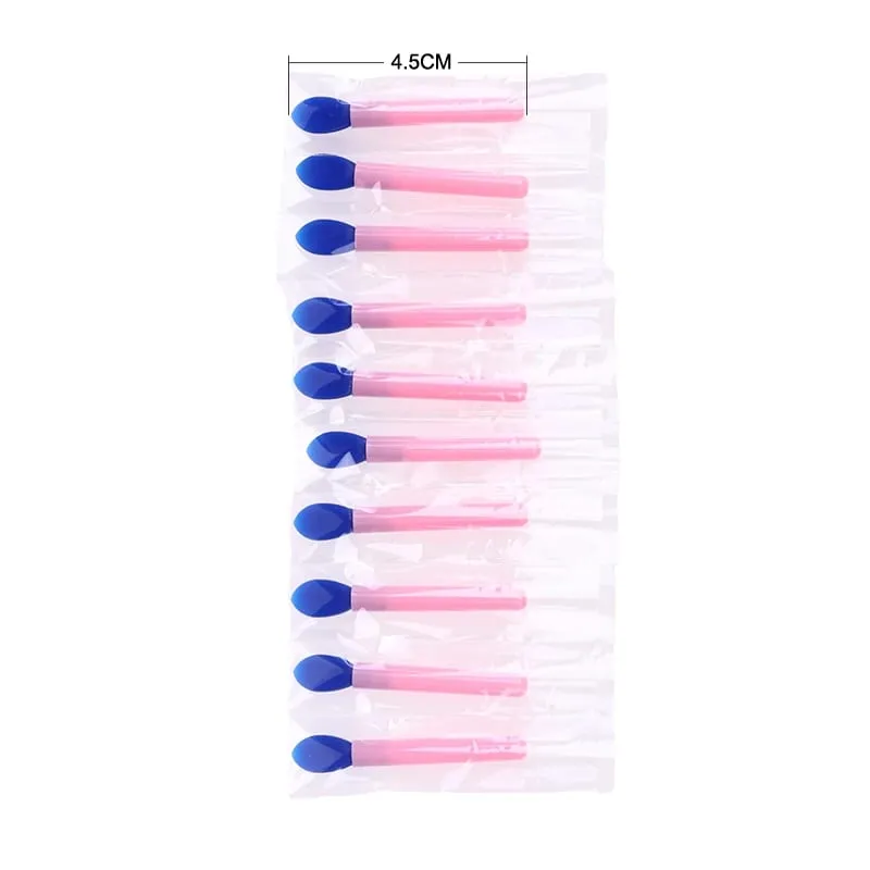10pcs Silicone Lip Brush Set Small Makeup Brushes Lipstick Applicator Brushes For Lip Care Makeup Use — image 4