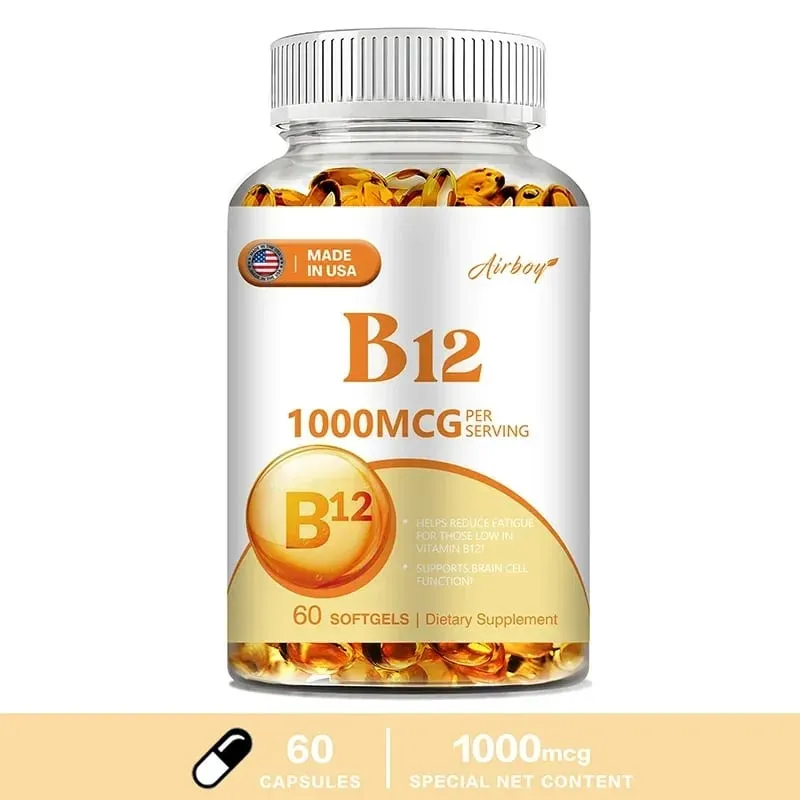 Vitamin B12 - for Mood Brain Nervous System Energy Metabolism Relieve Fatigue Heart Health — image 8