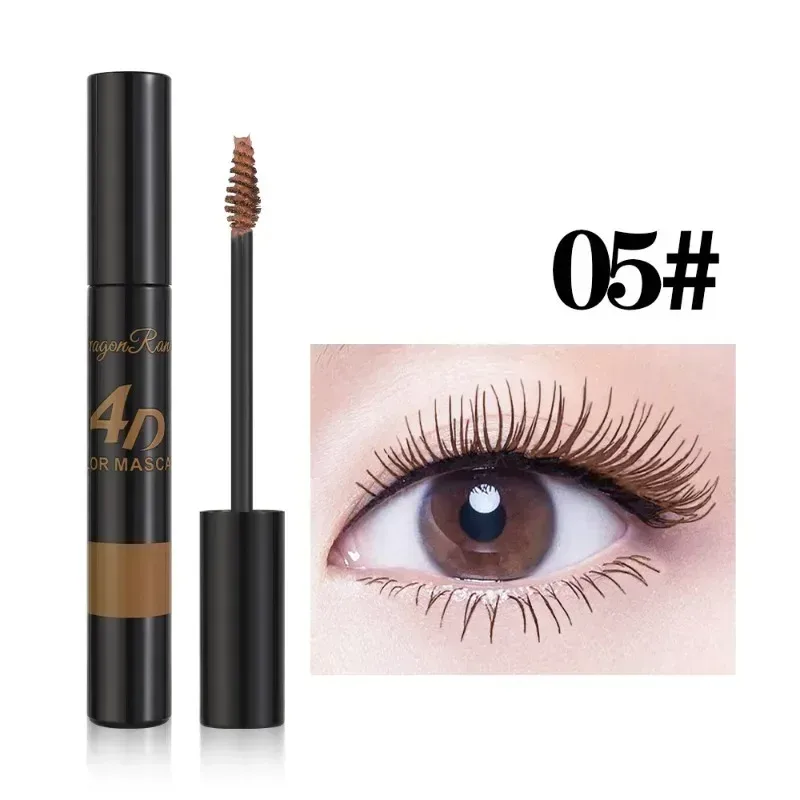 Colored Mascara Makeup 4D Silky Natural Long Eyelashes Mascara Waterproof Long-lasting Extension Thick Lasting Curling Mascara — image 12
