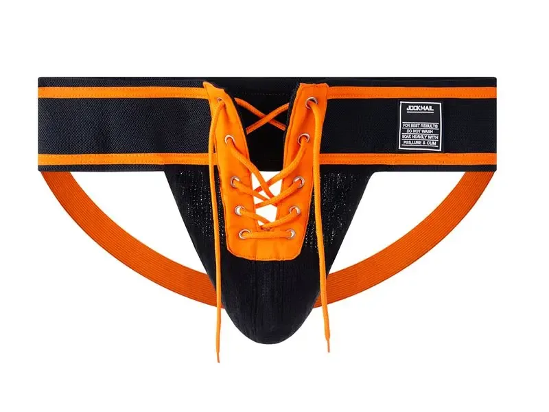 Jockmail Sexy Men Underwear Briefs Jockstrap Bare Buttocks Panties Gay Male Panties Shorts Bulging Bag Soft Underpants Cueca — image 10