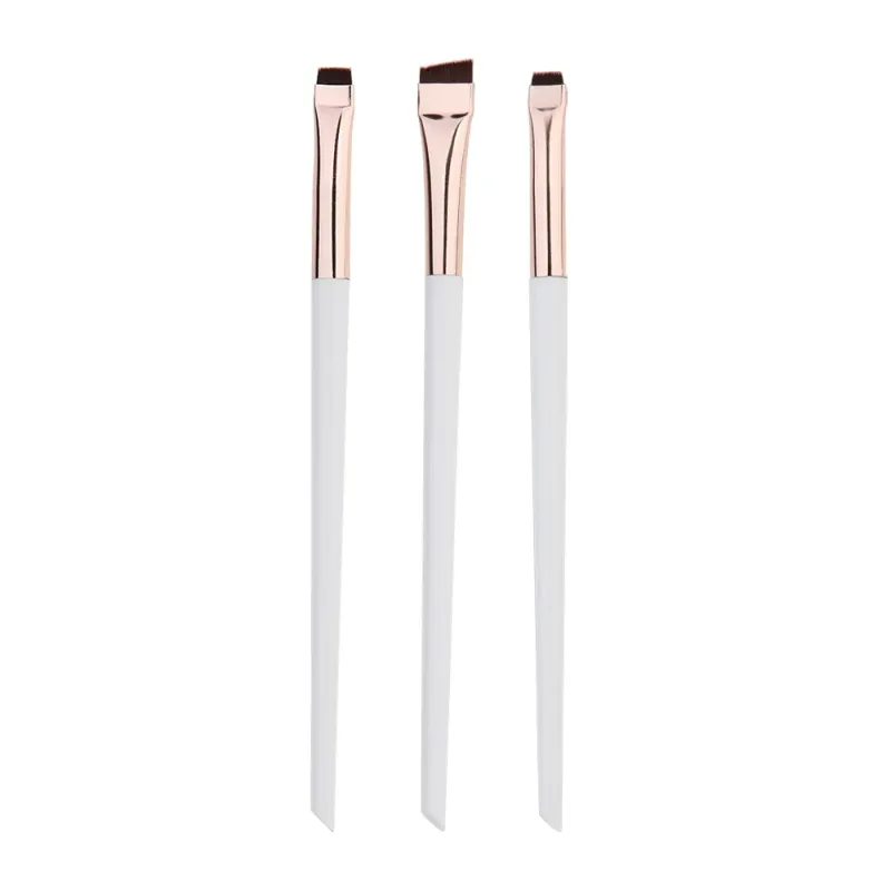3pcs/set Blade Eyeliner Brush Eyebrow Brush Portable Flat Fine Eye Liner Brow Contour Makeup Brushes Makeup Tool — image 8