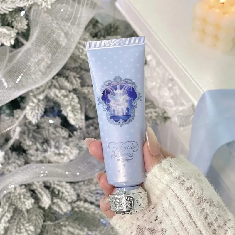 Flowerknows Strawberry Cupid Scented Hand Cream Moisturising Nourishing Skin Care Lotions for Women Whitening Cream Make Up — image 2