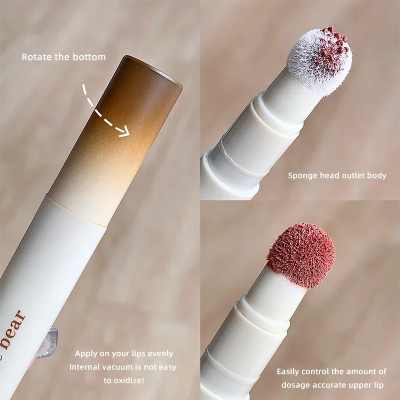 Gege Bear Velvet Matte Lip Powder Cream Long-Lasting Moisturizing Lipstick Autumn-Winter Color Natural-Looking Lip Stain — image 5