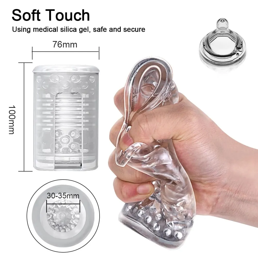 Automatic Male Masturbator Cup Telescopic Rotation Vagina Masturbation Sex Toys for Men Adults Thrusting Vibration Mastubator