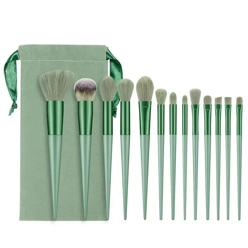 13 PCS Makeup Brushes Set Eye Shadow Foundation Women Cosmetic Brush Eyeshadow Blush Powder Blending Beauty Soft Make Up Tools — image 5