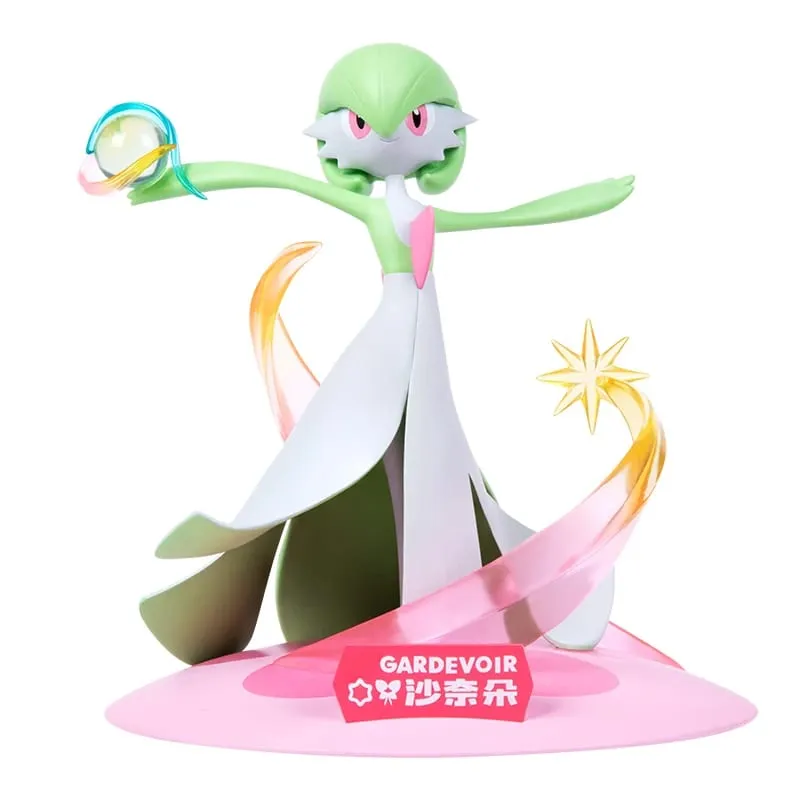 Genuine Pokemon Action Figures Pikachu Mewtwo Figurine Gardevoir Sylveon Anime Collect Model Pocket Monster Toy Gift