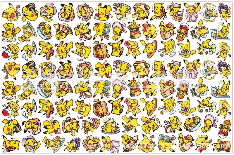 البوكيمون الاكريليك DIY بها بنفسك التصحيح Kawaii قلادة على شكل خاص قطع أنيمي الكرتون على الوجهين الطباعة المفاتيح دبوس المواد — image 14