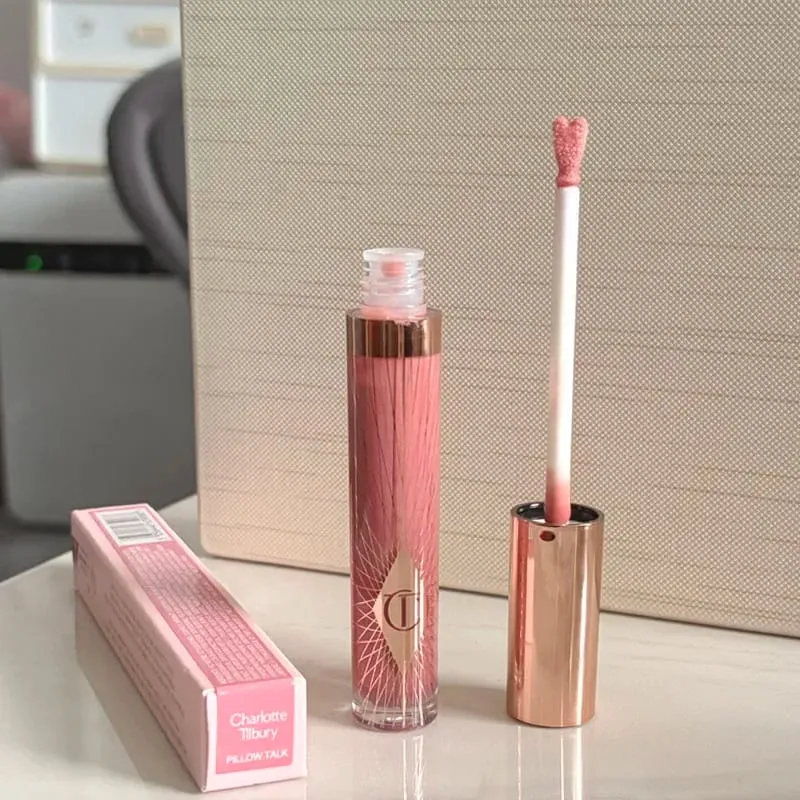 Charlotte 8-Color Hydrating Collagen Lip Gloss Lip Balm Jelly Fruit Flavored Lipstick Moisturizing Non Drying Lip Tilbury Makeup