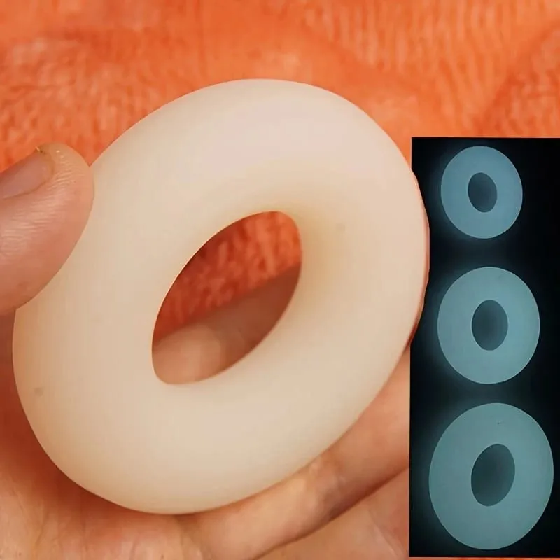 Ultra Soft Stretchy Cock Rings Liquid Silicone Penis Rings Cockring Ball Stretcher Delay Ejaculation Sex Toys for Men