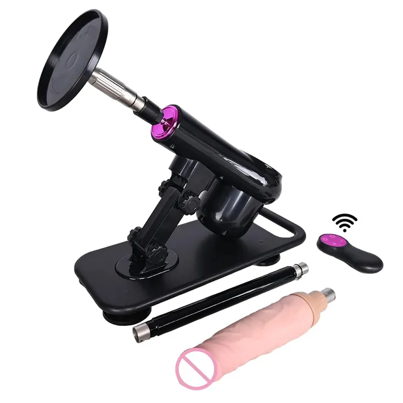 sex machine thrusting love machine automatic telescopic vibrator with Different Dildo Attachments Toys Sex toys — image 9