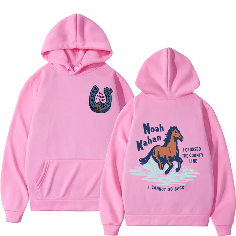 Noah Kahan The Great Divide Tour 2026 กราฟิกHoodiesผู้ชายผู้หญิงเสื้อผ้าแฟชั่นPullover Casualขนาดใหญ่เสื้อฤดูหนาว