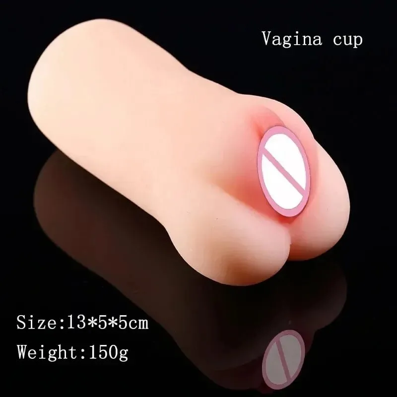 Realistic Deep Throat Vagina Artificial Real Pocket Pussy Oral Male Masturbator Blowjob Cup Erotic Sex Toys For Men Adult Games — image 5
