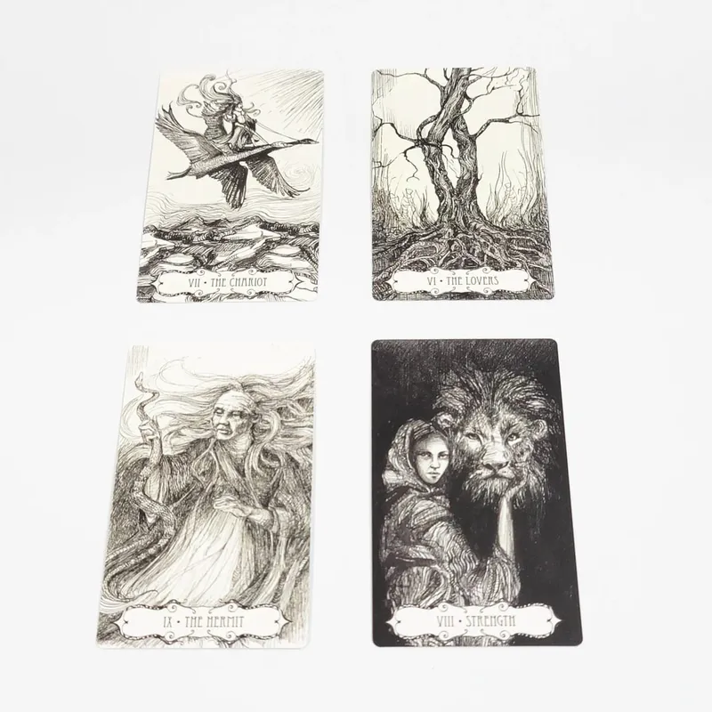 Tarot of The Abyss Tarot Cards for Divination Personal Use Tarot Deck Full English Version Board Games Oracle — image 3