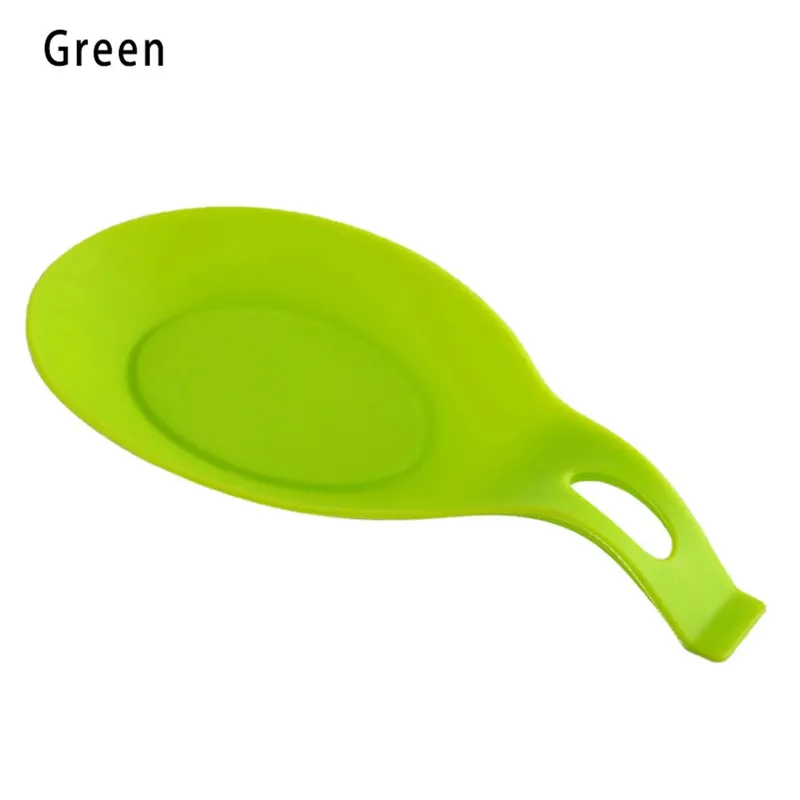 1PC Heat Resistant Silicone Spoon Shelf Chopstick Tray Pot Holder Stove Organizer Utensil Spatula Holder Spoon Pad Kitchen Tool — image 12