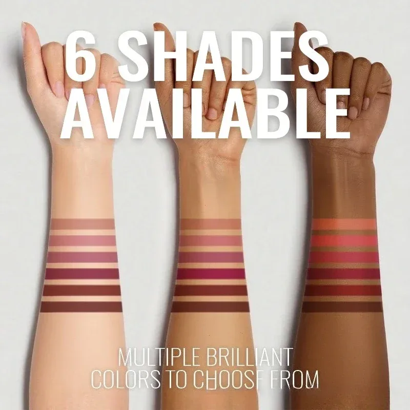 6 Colors Liquid Lip Liner Pencil Long Lasting Nude Lipstick Matte Lip Liner Stick Non-stick Cup Natural Lips Contour Pen Makeup — image 5