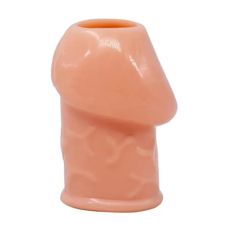 Male Semen Lock Ring – Penis Enlargement Glans/Foreskin Rings Delay Ejaculation & Massage Sleeve Premium Adult Sex Toy — image 8