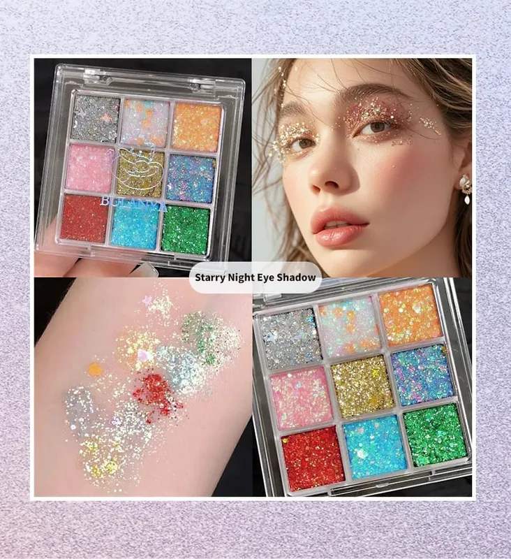 TLM Makeup Combo Kit Eye Makeup Kit Makeup Set Portable Mini Makeup Kit Eyebrow Pencil Eey Shadow Palette Perfect Gift — image 5