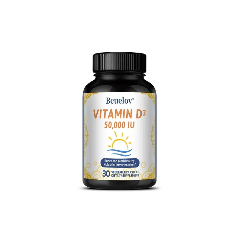 Vitamin D3 50000 IU - Bone Health & Immune Support - Non-GMO Gluten Free - Vitamin D3 Vitamin D Supplement for Men and Women — image 8