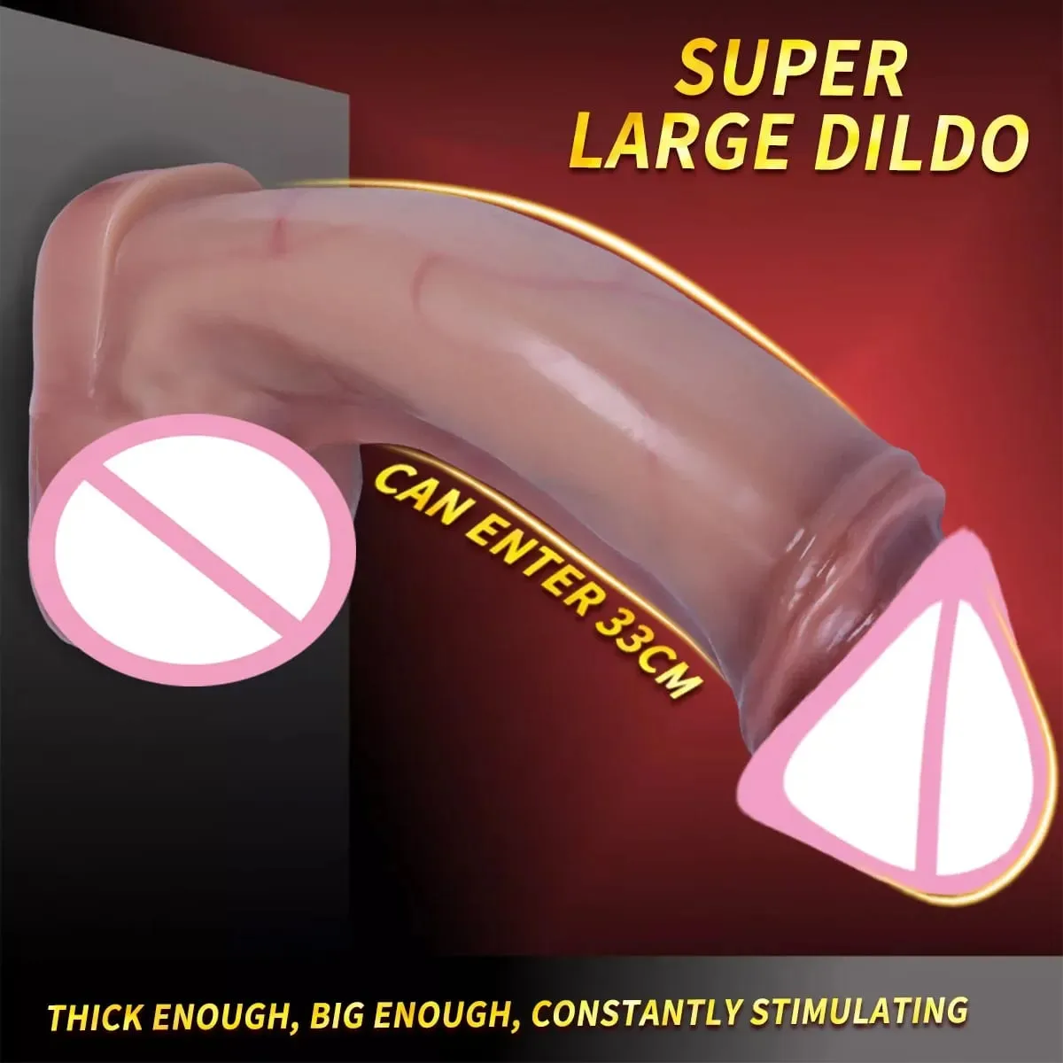 Super énorme gode femmes Masturbation pénétration anale Super grosse bite Plug Anal extenseur pénis épais jouets sexuels pour adultes godes 18+ — image 6