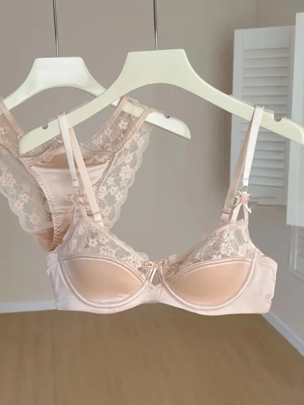 New Sexy Seamless Women Underwear Underwire Push Up Female Bralette Beauty Back Lingerie Female Brassier Bra and Panties Set — image 7