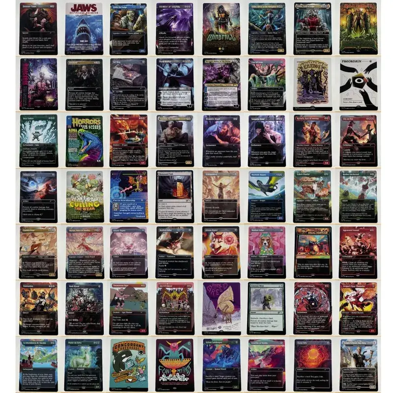Tcg Proxy Cards Custom 56-Card Proxy Deck Set–High Quality The One Ring Complete Tabletop Strategy Card Set — image 17