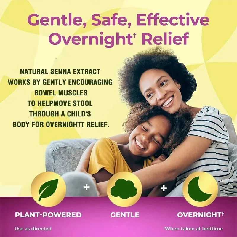Laxative Gummies - Supports Intestinal Health Boosts Metabolism Relieves Constipation Bowel Cleansing and Detoxification — image 4