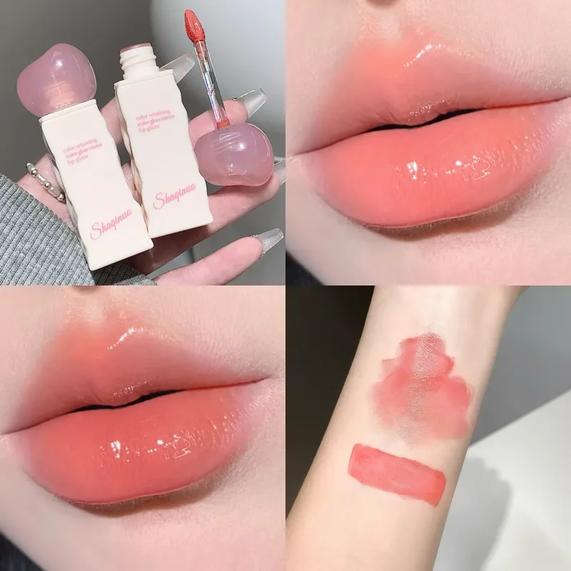 Clear Moisturizing Mirror Water Liquid Lipstick Lasting Hydrating Pink Lip Gloss Plumping Sexy Lip Tint Makeup Korean Cosmetics — image 8