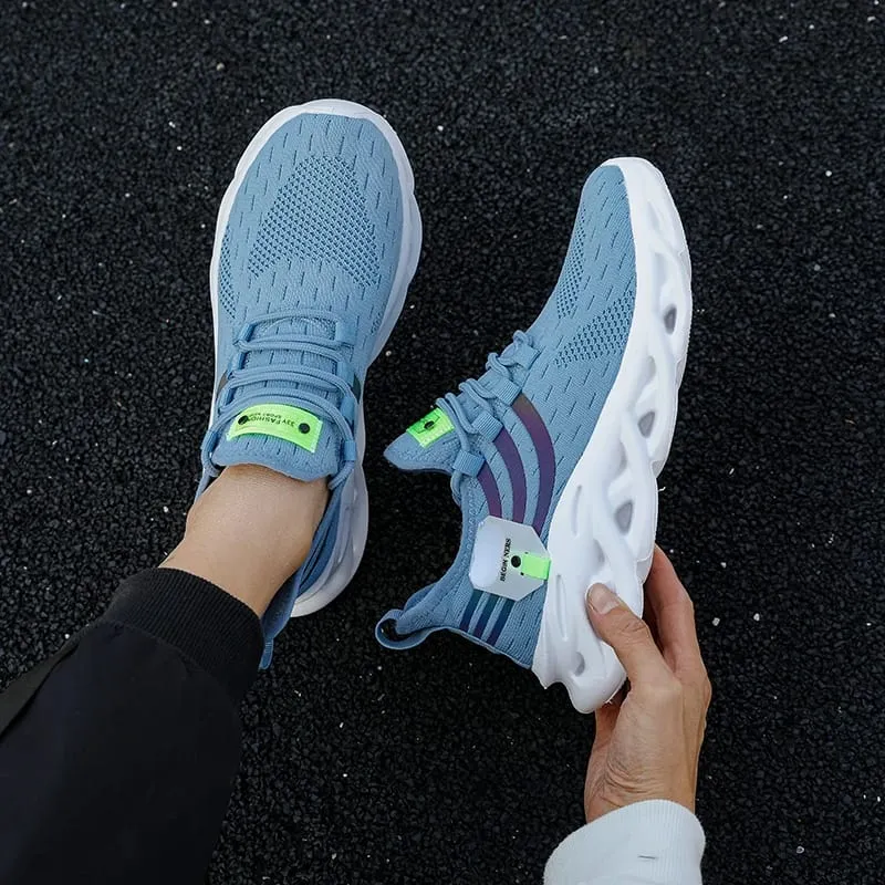 Sneakers for Men Summer Mesh Comfortable Outdoor Lightweight Hiking Sneakers Breathable Fashion New Running Casual Shoes Tennis — image 4